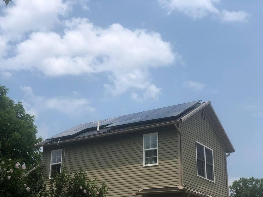 Solar Roof, Eco-Friendly Home Baltimore Eksteriør billede